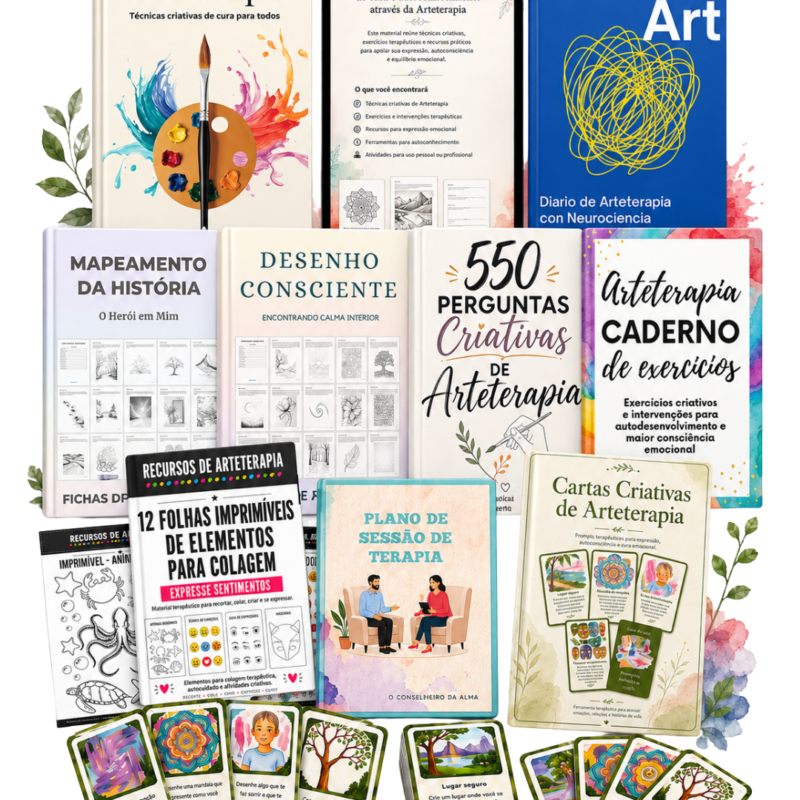 Kit de Arteterapia para Cura Emocional